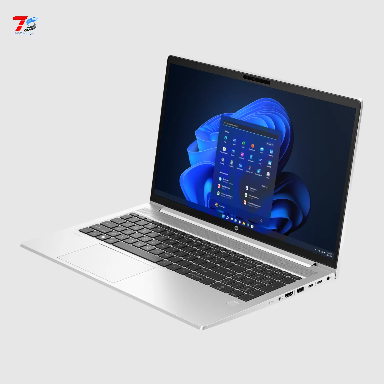 Máy tính xách tay HP ProBook 450 G10 i5-1340P/8GB/512GB/15.6 FHD Touch/W11H/Silver/1Y (873J6PA)